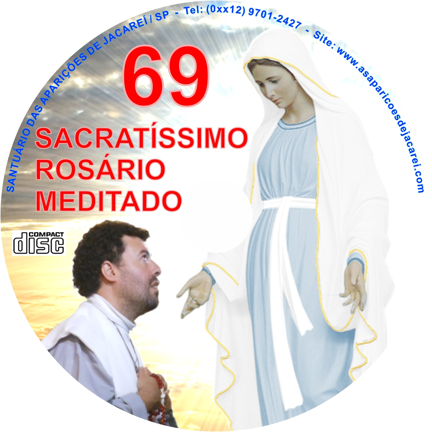 CD Rosário Meditado 069 CD Rosário Meditado 069